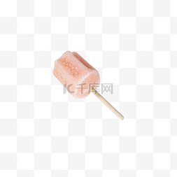 吃冰棍图片_一根粉色的冰棒免扣图