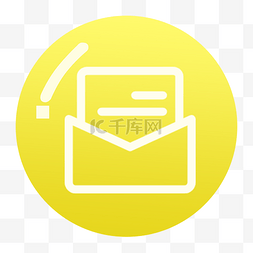 游戏icon图片_常用黄色渐变游戏icon图标邮箱