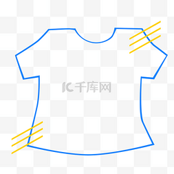 衣服图片_简约边框衣服