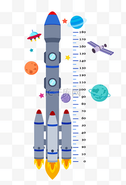 火箭测量身高