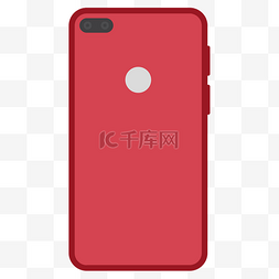 iphone7手机壳背景图图片_红色苹果7背面图