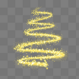 红黄光束光束图片_圣诞圣诞节圣诞树光效