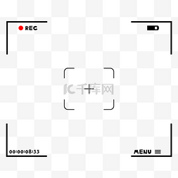 拍摄标尺图片_相机拍摄黑色边框