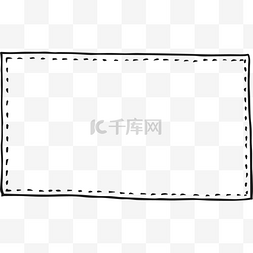 虚线内框图片_虚线实线手绘边框