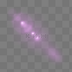 光斑水纹图片_紫色光效光圈光晕元素