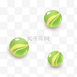 绿色淡图片_绿色圆形儿童节弹珠