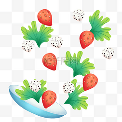 水果沙拉图片_蔬菜水果沙拉
