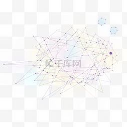 鱼图片_线条气泡鱼