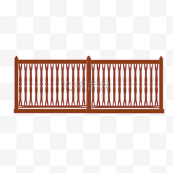木质栏杆护栏
