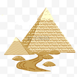 埃及金字塔psd图片_金字塔埃及建筑