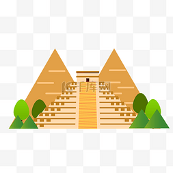 埃及金字塔psd图片_金字塔建筑埃及