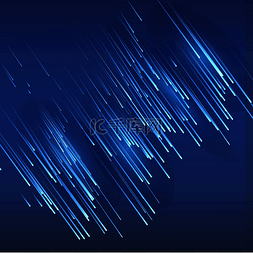 科技蓝色背景素材图片_蓝色科技粒子背景