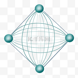 变形金刚图片_线条变形科技感图形