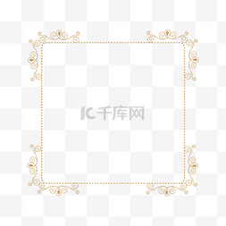 欧式底纹图片_卡通边框装饰插画