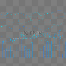 千库图曲线图片_金融股票大数据走势分析