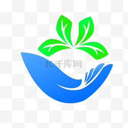 logo图片_蓝色环保LOGO