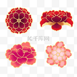 梅花剪纸图片_新年花朵剪纸装饰