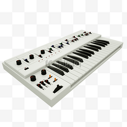 白色DJ调音键盘