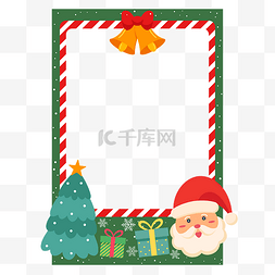 圣诞框圣诞老人图片_圣诞圣诞节拍照板