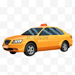 黄色出租车车辆