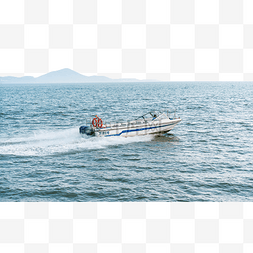游艇图片_无锡太湖上飞驰的摩托艇