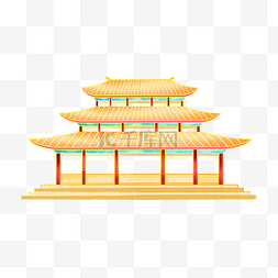 故宫建筑插画