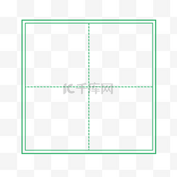 田字格图片_绿色田字格