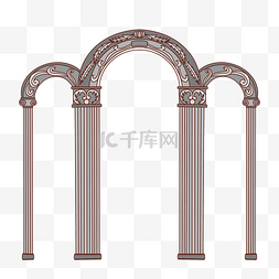 欧式拱门图片_欧式教堂拱门