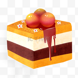 生日巧克力果汁球蛋糕免扣下载
