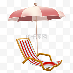 夏日躺椅图片_夏天夏日沙滩椅