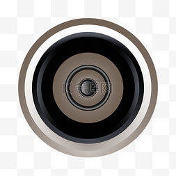 圆形品牌logo图片_圆形黑色按钮