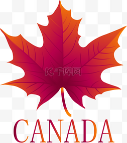 国家图片_加拿大红色标志