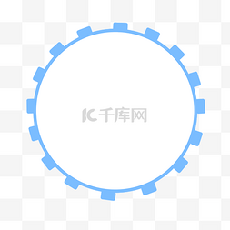 齿轮标题栏图片_卡通齿轮免扣边框