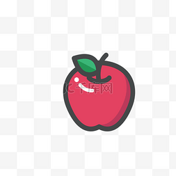 苹果图片_红色的苹果免抠图