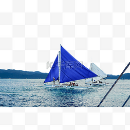 海浪图片_长滩岛帆船
