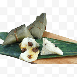 端午节糯米红枣食物粽子