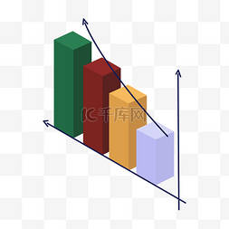 简约风格PPT数据增长