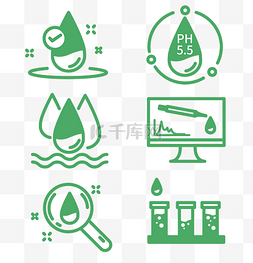 污染污染图片_水质检测图标