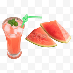 西瓜西瓜汁夏日水果