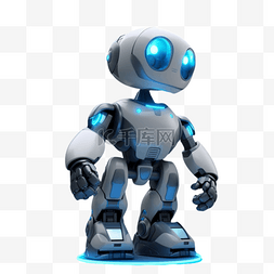 工具型机器人可爱卡通3D立体陪伴