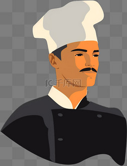 中餐厨师logo形象