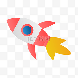 卡通儿童打图片_火箭星球粉色图片卡通绘画