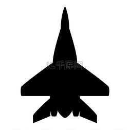 战争飞机图片_战斗机飞机军事战斗机飞机图标黑
