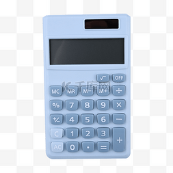 ui小键盘图片_办公计算器运算财务电子