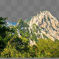 高山大山山峰风景