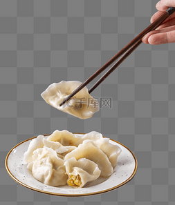 饺子图片_立冬冬至玉米馅饺子