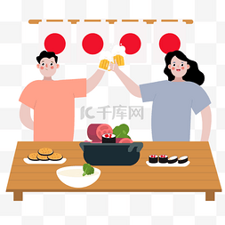 年会图片_日本新年忘年会美食