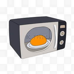 微波炉图片_微波炉剪贴画卡通电器厨具