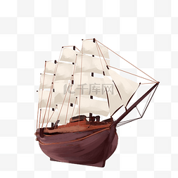 航海帆船木船