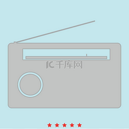 音频旋钮图片_收音机图标 .. 收音机图标 。